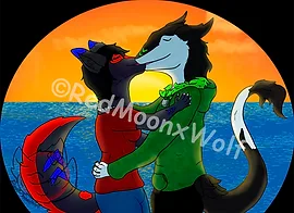 Artwork by RedMoonxWolf